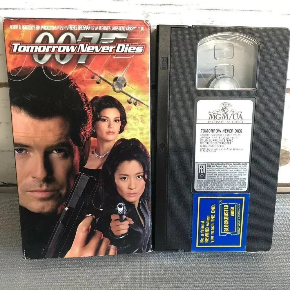 Tomorrow Never Dies (VHS, 1998) Pierce Brosnan